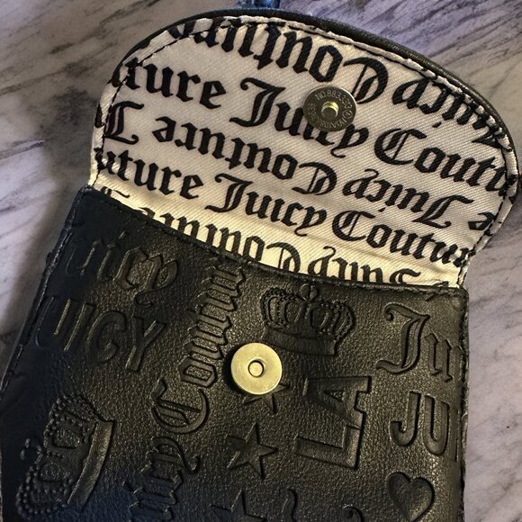 Juicy Couture Cellie Purse Crossbody Black - Picture 10 of 16